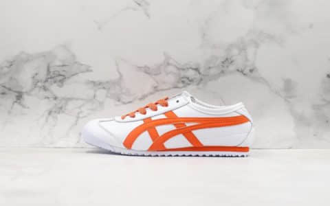 亚瑟士Asics Tiger Mexico 66鬼冢虎公司级版本原装头层3M反光天猫专供头层皮面休闲运动跑步鞋 货号：B807K0817