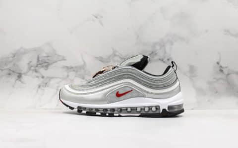 耐克NIKE AIR MAX 97公司级版本海外限定子弹复古全掌气垫休闲运动鞋细节完美区别市面先行版本 货号：884421-001