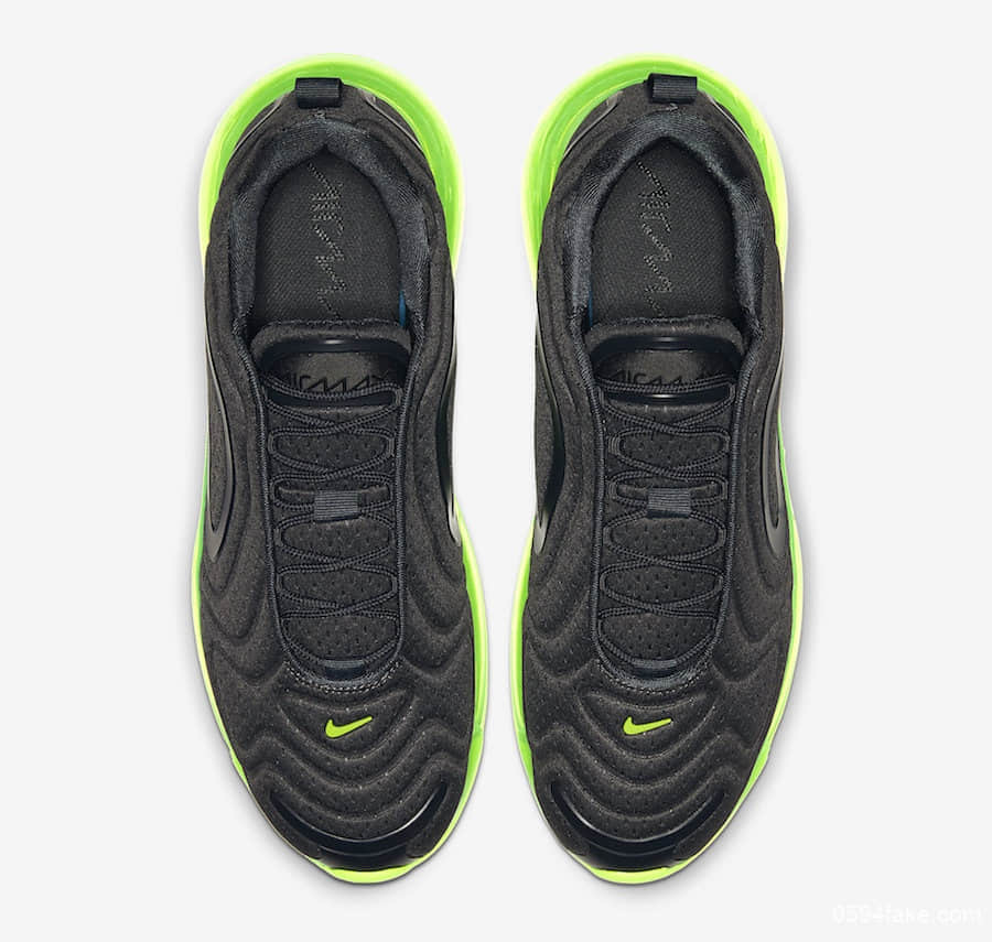 荧光绿可视气垫！简直骚气十足！Nike Air Max 720新配色来袭！ 货号：AO2924-018