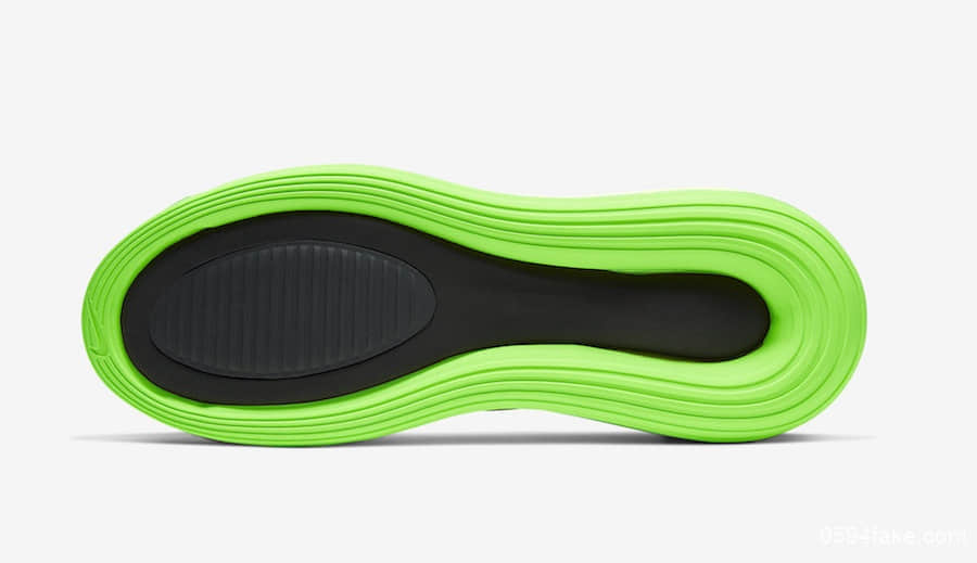 荧光绿可视气垫！简直骚气十足！Nike Air Max 720新配色来袭！ 货号：AO2924-018