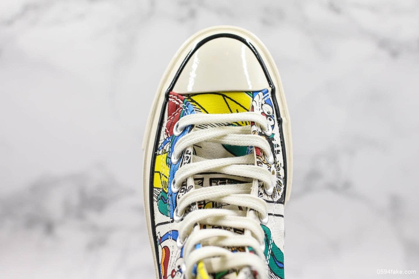 匡威DORAEMON X Converse 1970s联名哆啦A梦真标硫化高帮帆布鞋卡通原盒软蓝底