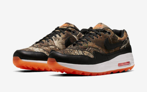 Nike Air Max 1 Golf NRG“Realtree Camo”将于8月22日发售！充满秋冬气息！ 货号：BQ4804-210