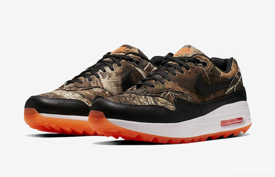 Nike Air Max 1 Golf NRG“Realtree Camo”将于8月22日发售！充满秋冬气息！ 货号：BQ4804-210