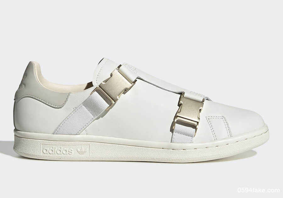 绝对让你眼前一亮！这双adidas Stan Smith Buckle一定要看！ 货号：EE4889