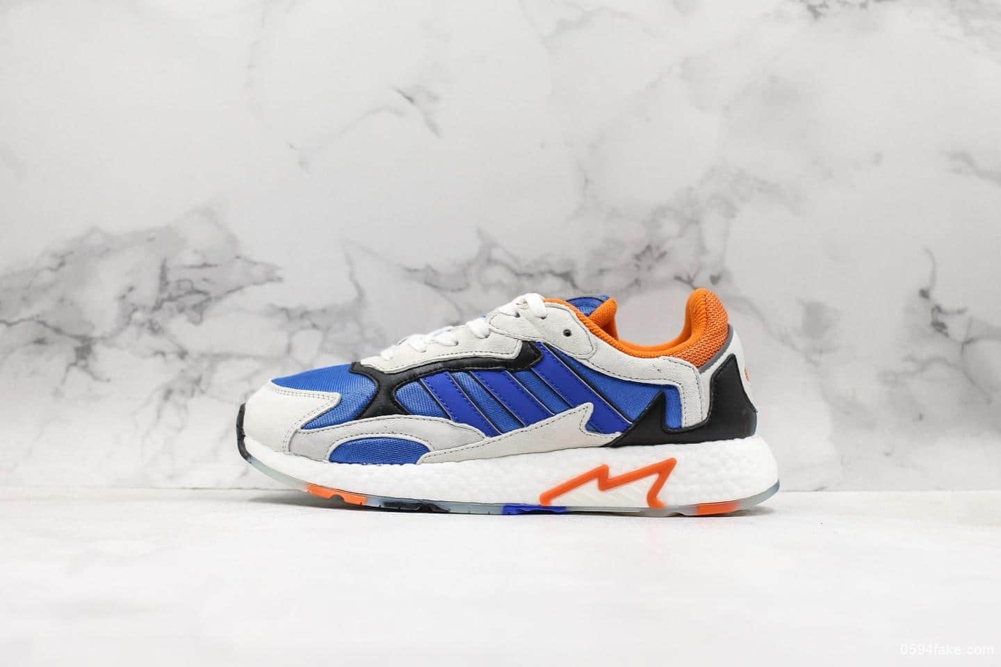 阿迪达斯Adidas Tresc Run Boost火焰真爆米花复古休闲运动跑步鞋公司级版本原盒原标 货号：EG4892