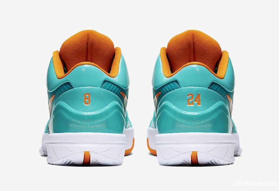 青色鞋面搭配芒果金黄细节！Undefeated x Nike Kobe 4 Protro“Spurs”即将发售！ 货号：CQ3869-300