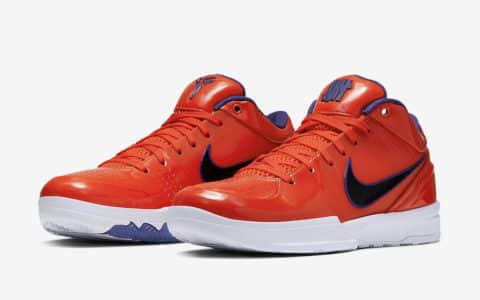 活力满满橙色系！Undefeated  x Nike Kobe 4 Protro“Suns”即将发售！ 货号：CQ3869-800