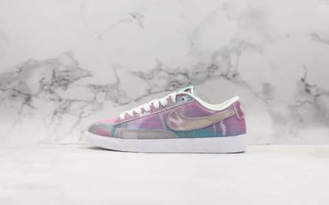 耐克Nike Wmns Blazer Low LX公司级开拓者5D炫彩原盒原标原厂中底区别市面通货版本细节随意对比 货号：AV9374-810