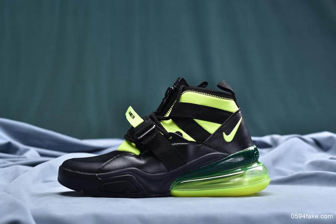 耐克Nike Air Force 270 Utility全新270空军机能拉邦二代慢跑鞋半掌可视Max气垫原档案数据开发 货号：AQ0572-002