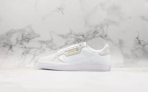 阿迪达斯Adidas Continental Vulc公司级版本开口笑系列二代校园潮鞋原材料中底材质采用进口猪八帆布材质欧斯莱组合乳胶鞋垫脚感柔软饱满舒适