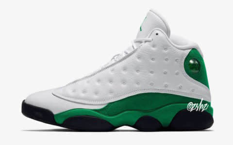 清新白绿配色！Air Jordan 13“Lucky Green”将于2020年推出！ 货号：414571-113