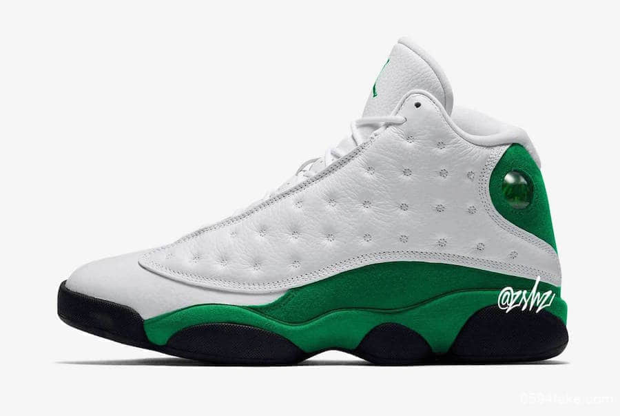 清新白绿配色！Air Jordan 13“Lucky Green”将于2020年推出！ 货号：414571-113