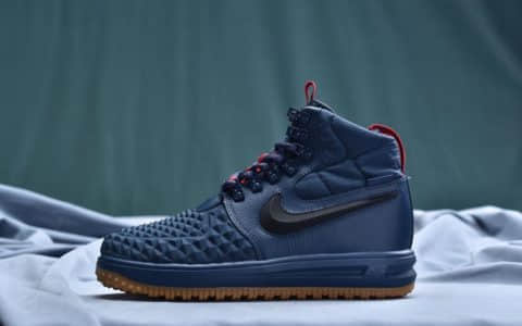 耐克Nike Lunar Force 1 DUCKBOOT’ 17 LF1公司级版本空军一号内置Air缓震气垫高帮休闲板鞋 货号：805899-003