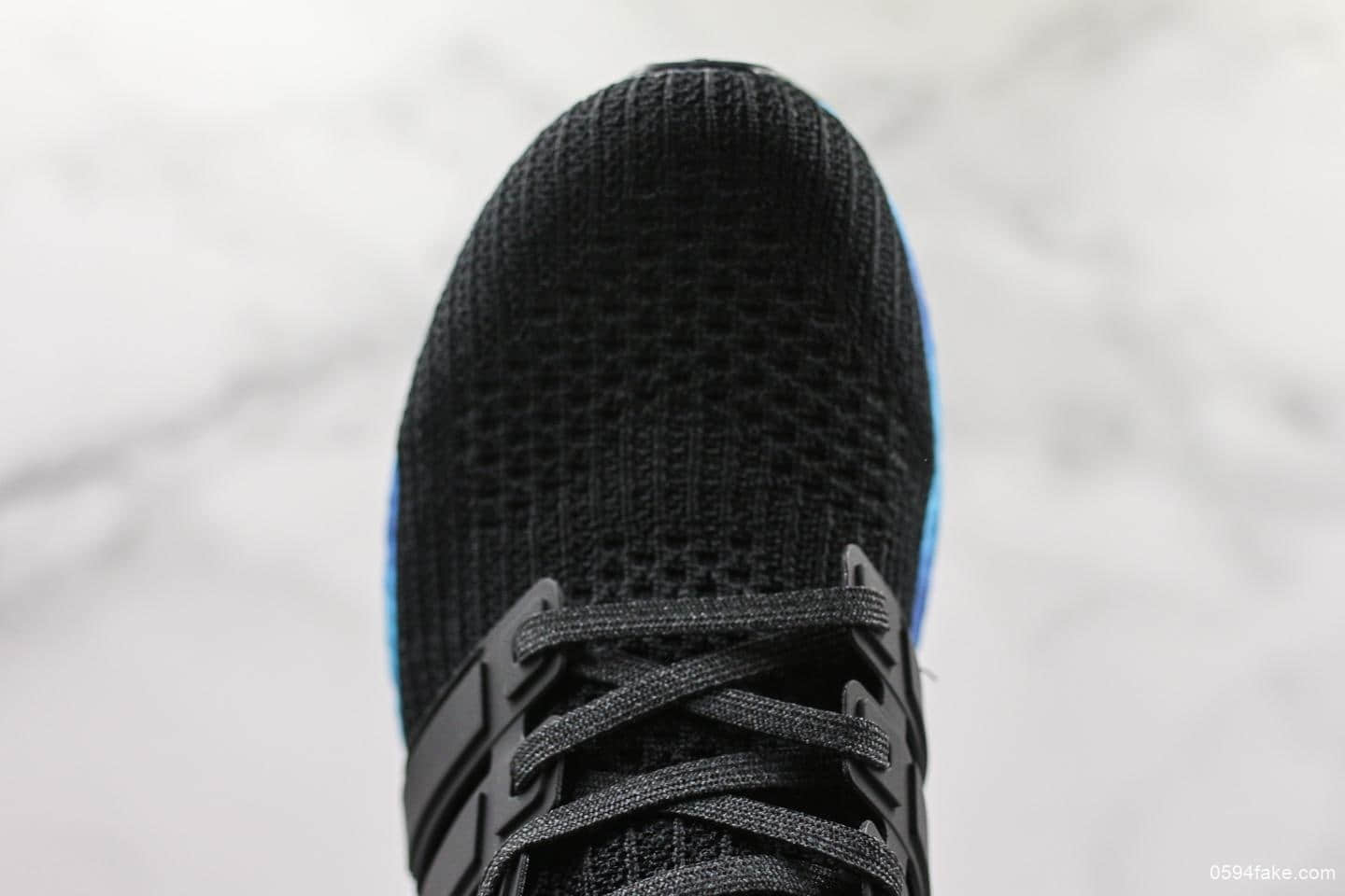 阿迪达斯Adidas Ultra Boost 4.0黑蓝扎染公司级版本全掌爆米花透气跑步鞋官方正确细节区别市面通货 货号：FV7281