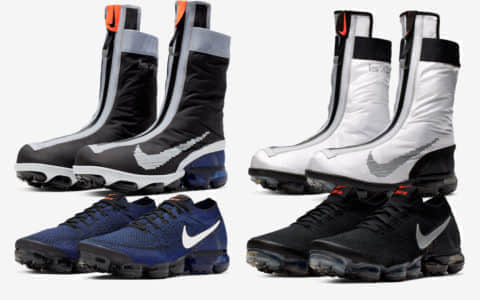 个性独特！一鞋两穿！Nike Air VaporMax Flyknit Gaiter ISPA系列鞋款将于8月23日发售！就是明天还等什么！货号：AR8557-002