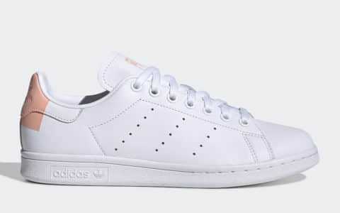 清新的水蜜桃粉色装扮！adidas Stan Smith“Glow Pink”将于9月1日发售！ 货号：EG2854