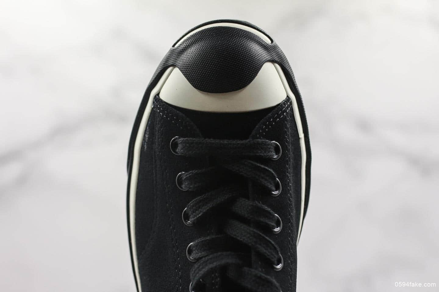 匡威NEIGHBORHOOD x Converse Jack Purcell“抵抗”公司级带半码 货号：165604C