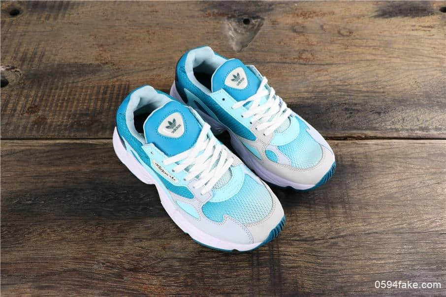 阿迪达斯Adidas Originals Falcon W 三叶草复古时尚跑步鞋减震休闲鞋杨幂杨颖同款 货号：EF1963