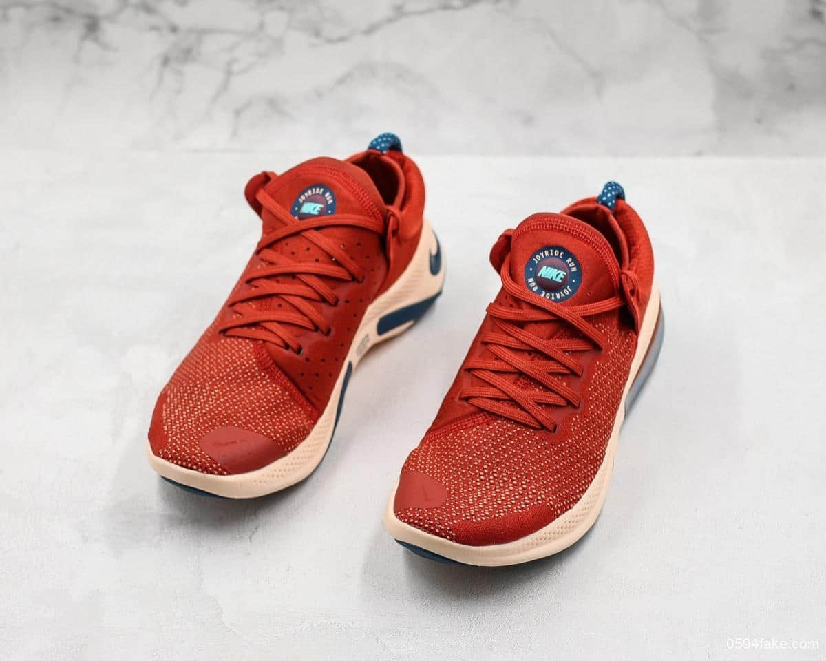 耐克Nike joyride Run红色公司级 全新纳米颗粒缓震科技跑鞋 货号：AQ2731-600
