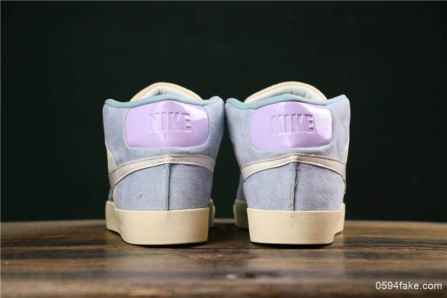 耐克Nike Blazer Royal Easter QS公司级复活节彩蛋配色开拓者限量高帮板鞋 货号：AO2368-600