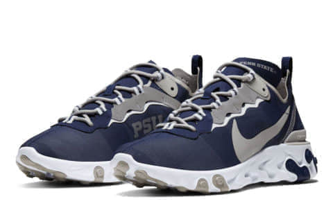 Nike为React Element 55 “NCAA”再释新配色！