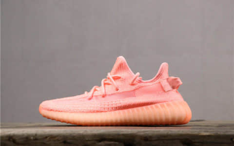 阿迪达斯Adidas adidas yeezy 350 v2侃爷椰子系列百搭轻便巴斯夫爆米花中底慢跑鞋OG纯原版本 货号：EG5294