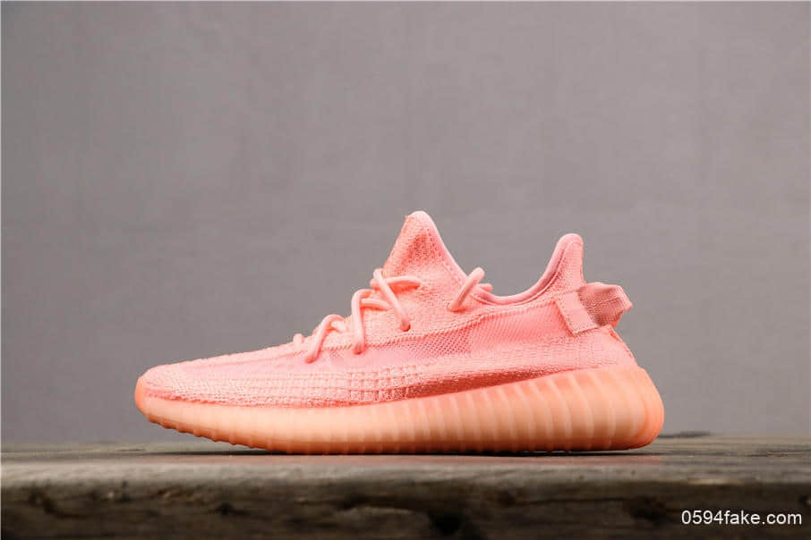 阿迪达斯Adidas adidas yeezy 350 v2侃爷椰子系列百搭轻便巴斯夫爆米花中底慢跑鞋OG纯原版本 货号：EG5294