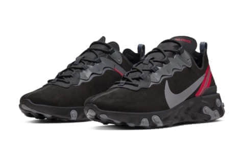 Nike React Element 55又一新配色登场！这次是绒面革鞋面！