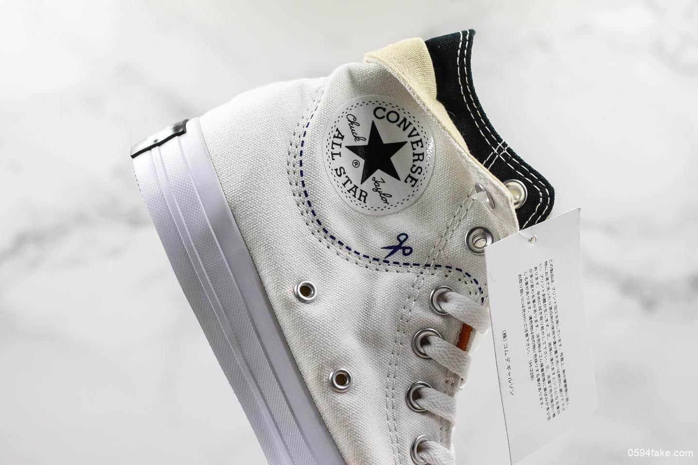 匡威Convese Chuck Taylor All-Star真标高品质日产拆解高帮帆布鞋