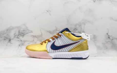 耐克Nike Zoom Kobe IV Prelude 4科比4选秀日纯原版本ZK4真碳实战复刻低帮运动篮球鞋 货号：CQ3869-107