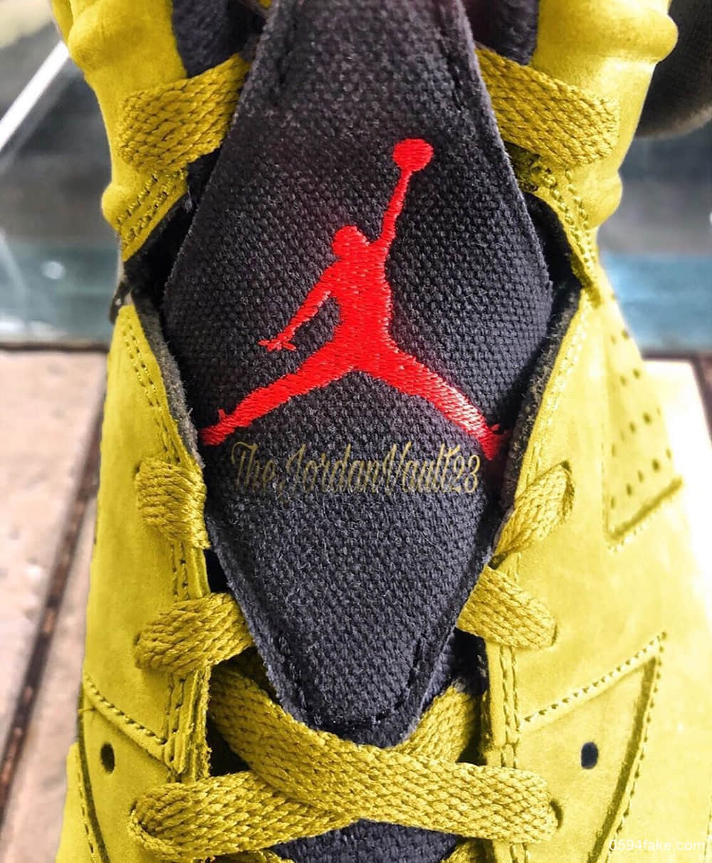 Travis Scott x Air Jordan 6再迎新配色！这次是浓郁芥末黄！