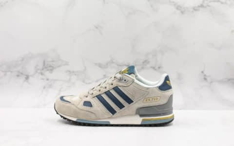 阿迪达斯Adidas Originals ZX750公司级版本阿迪达斯三叶草经典复古校园系列原标半码专柜同步国内标原盒