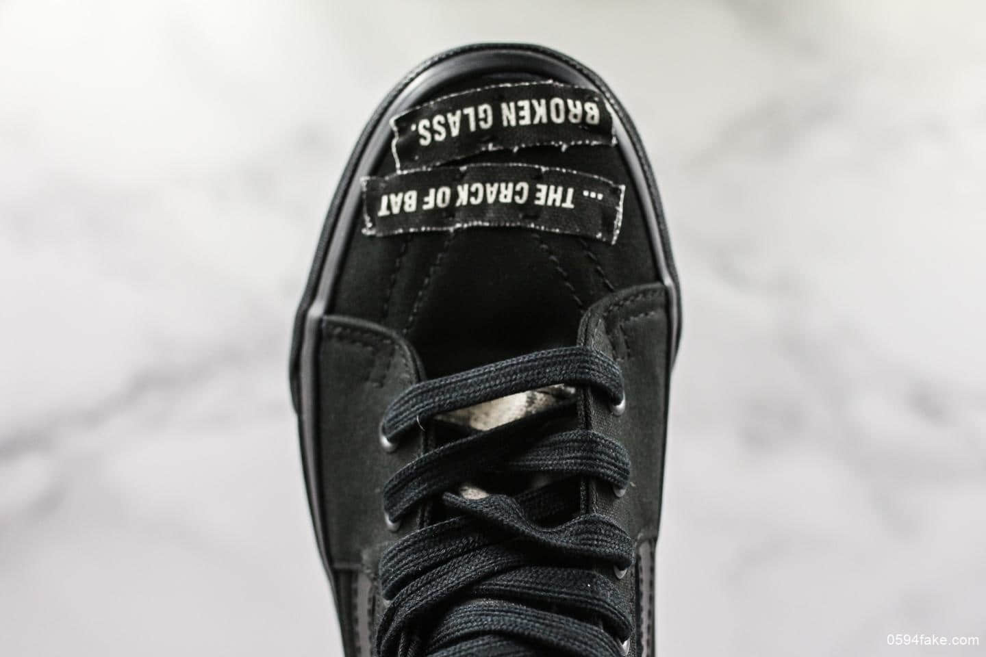 万斯Enfants Riches Déprimés x Vans Sk8-Hi公司级真标硫化版本联名款限量版全手工缝制工艺细节请对比ZP