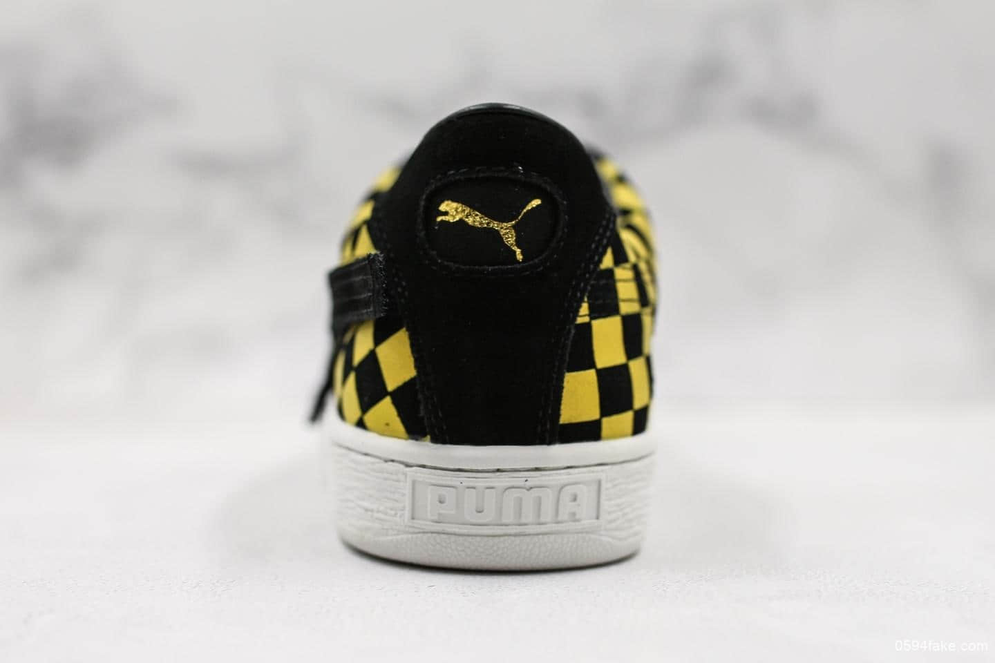 彪马PUMA SUEDE CHINATOWN MARKET窦靖童同款纯原版本彪马棋盘格魔术贴男女同款情侣休闲鞋滑板鞋