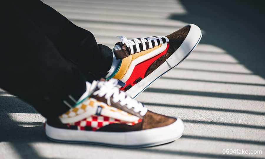 多彩拼接鞋面！Vans Vault UA Old Skool Cap LX将于9月1日发售！