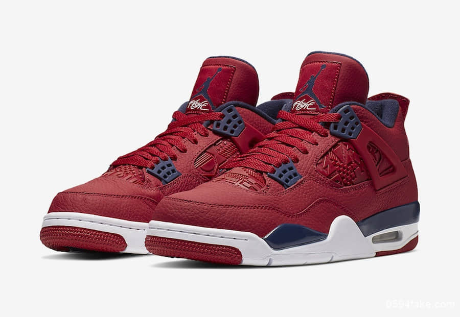 Air Jordan 4 SE“FIBA”官图释出！质感不俗！ 货号：CI1184-617