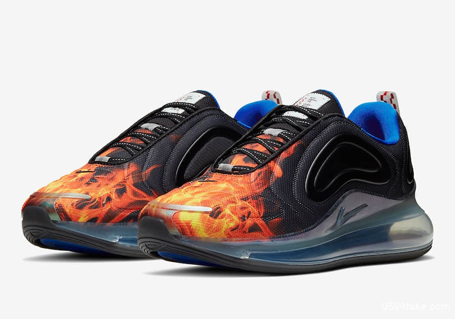 火焰图案极具辨识度！Nike Air Max 720“Space Capsule”将于9月1日在中国独家发售 货号：CJ8013-001