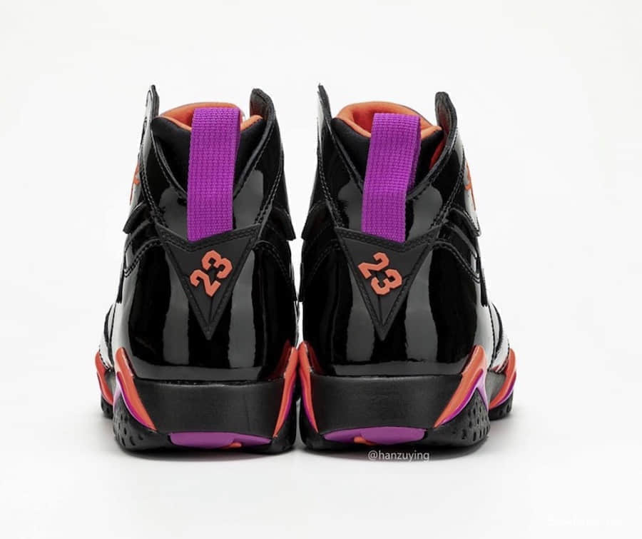 全漆皮鞋面酷到爆！Air Jordan 7 WMNS “Black Patent Leather”将于10月31日发售！ 货号：313358-006