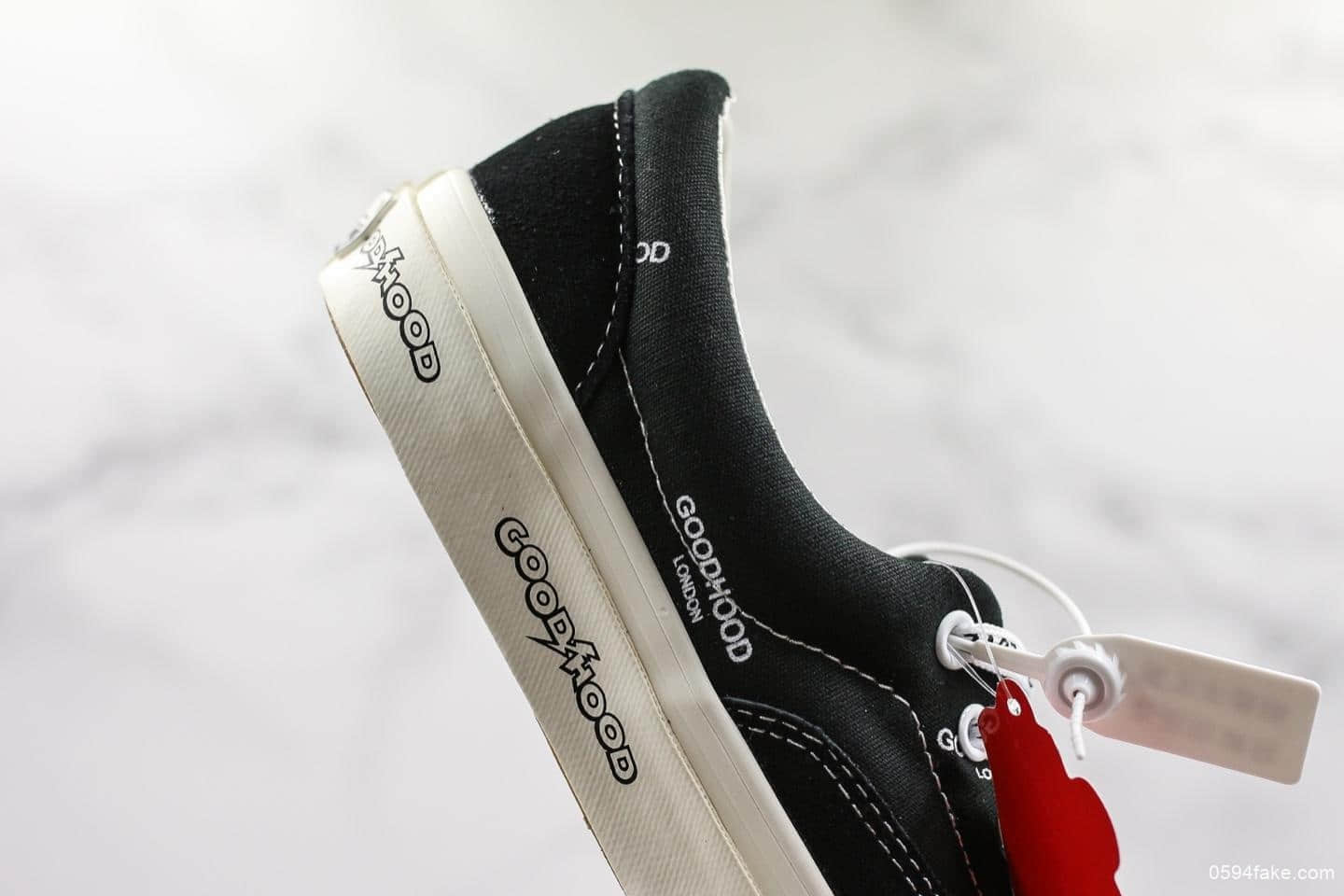 万斯Goodhood x Vans Vault Love in the Time of Chaos联名低帮板鞋公司级带半码 1：1硫化工艺真标原钢印 货号：VN000UDO7Q