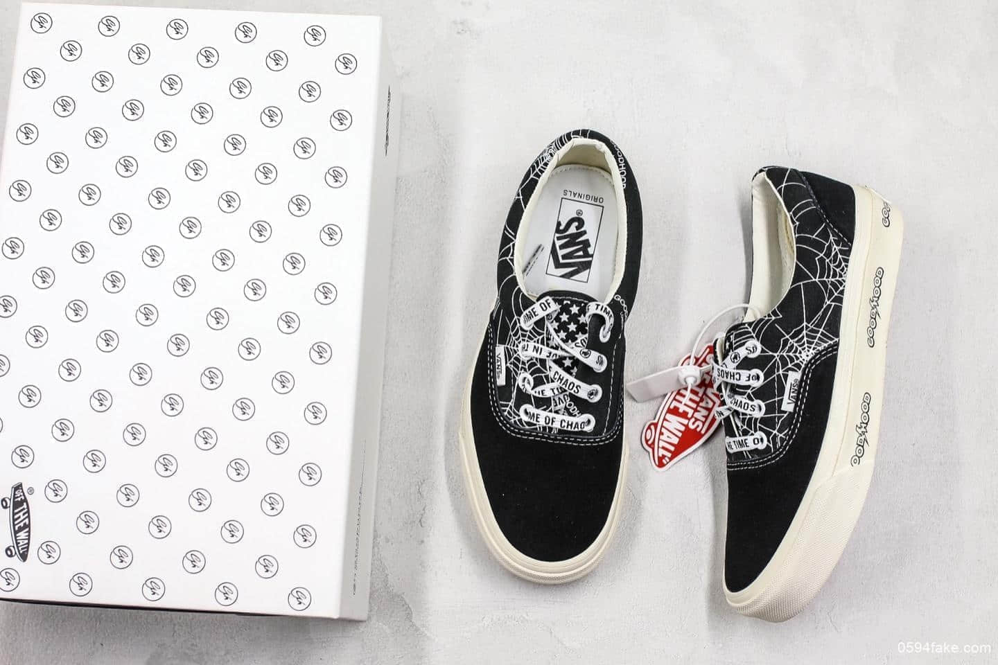 万斯Goodhood x Vans Vault Love in the Time of Chaos联名低帮板鞋公司级带半码 1：1硫化工艺真标原钢印 货号：VN000UDO7Q