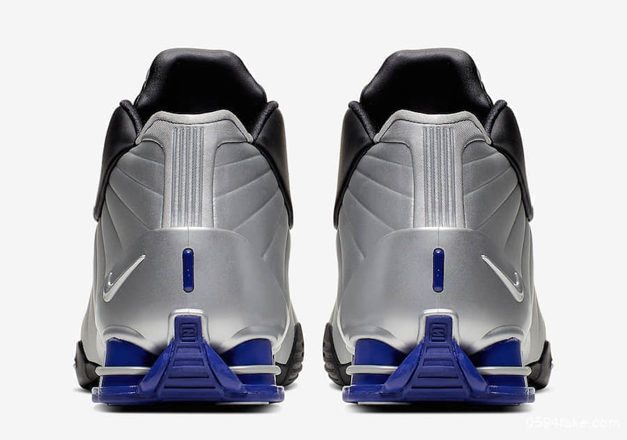 具有未来科幻感的Nike Shox BB4实战利器预计将于8月9日发售！ 货号：AT7843-001