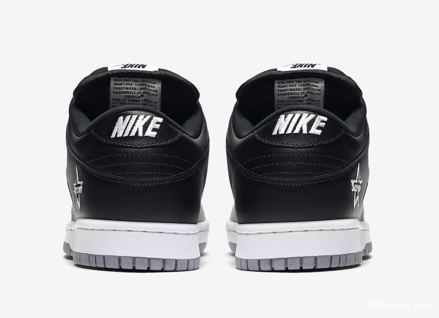 Supreme x Nike SB Dunk Low黑银配色释出官图！ 货号：CK3480-001