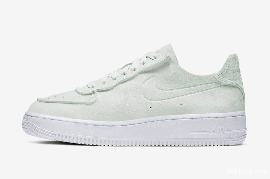 清爽薄荷绿看着就降温！Nike Air Force 1 Decon “Ghost Aqua”即将发售！ 货号：AT4046-400