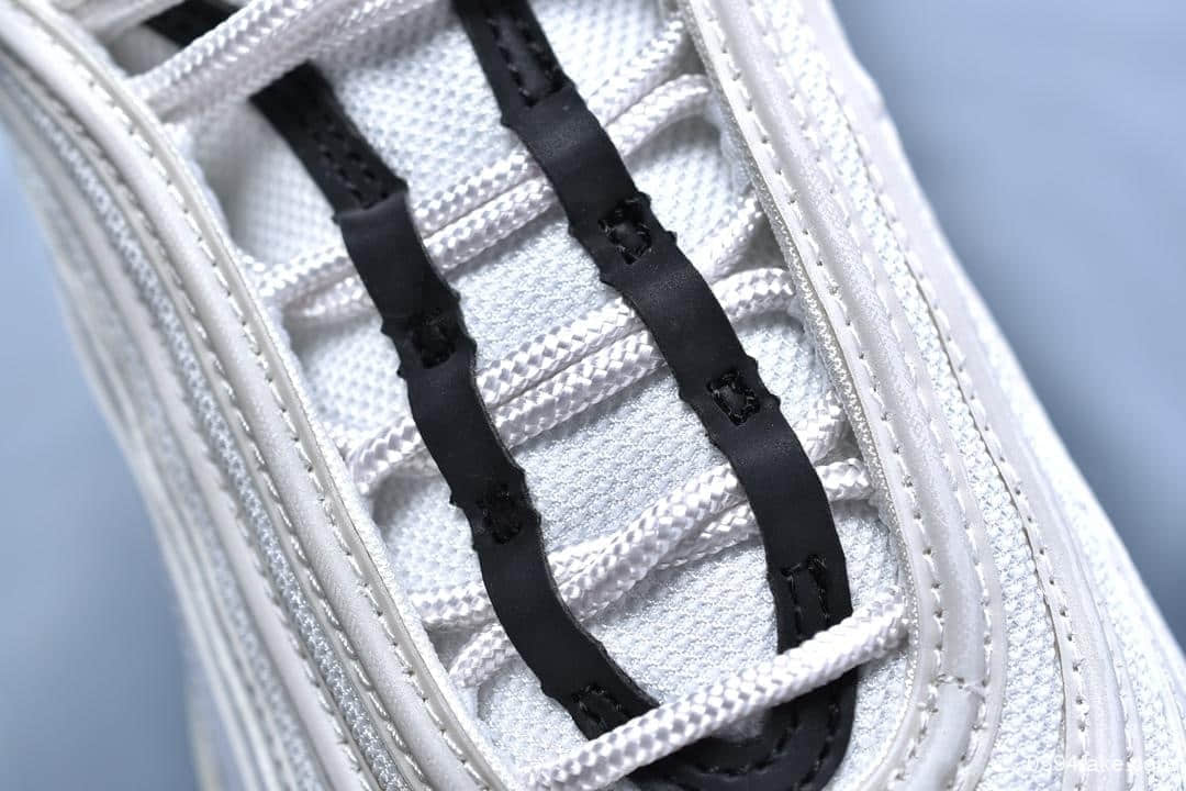 耐克Nike Air Max 97公司级版本子弹复古全掌气垫休闲运动鞋白熊猫 货号：921733-103