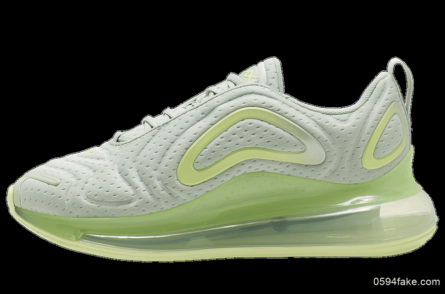 清新淡绿色让你清凉一夏！Nike Air Max 720又一新配色释出！ 货号：CN9506-300