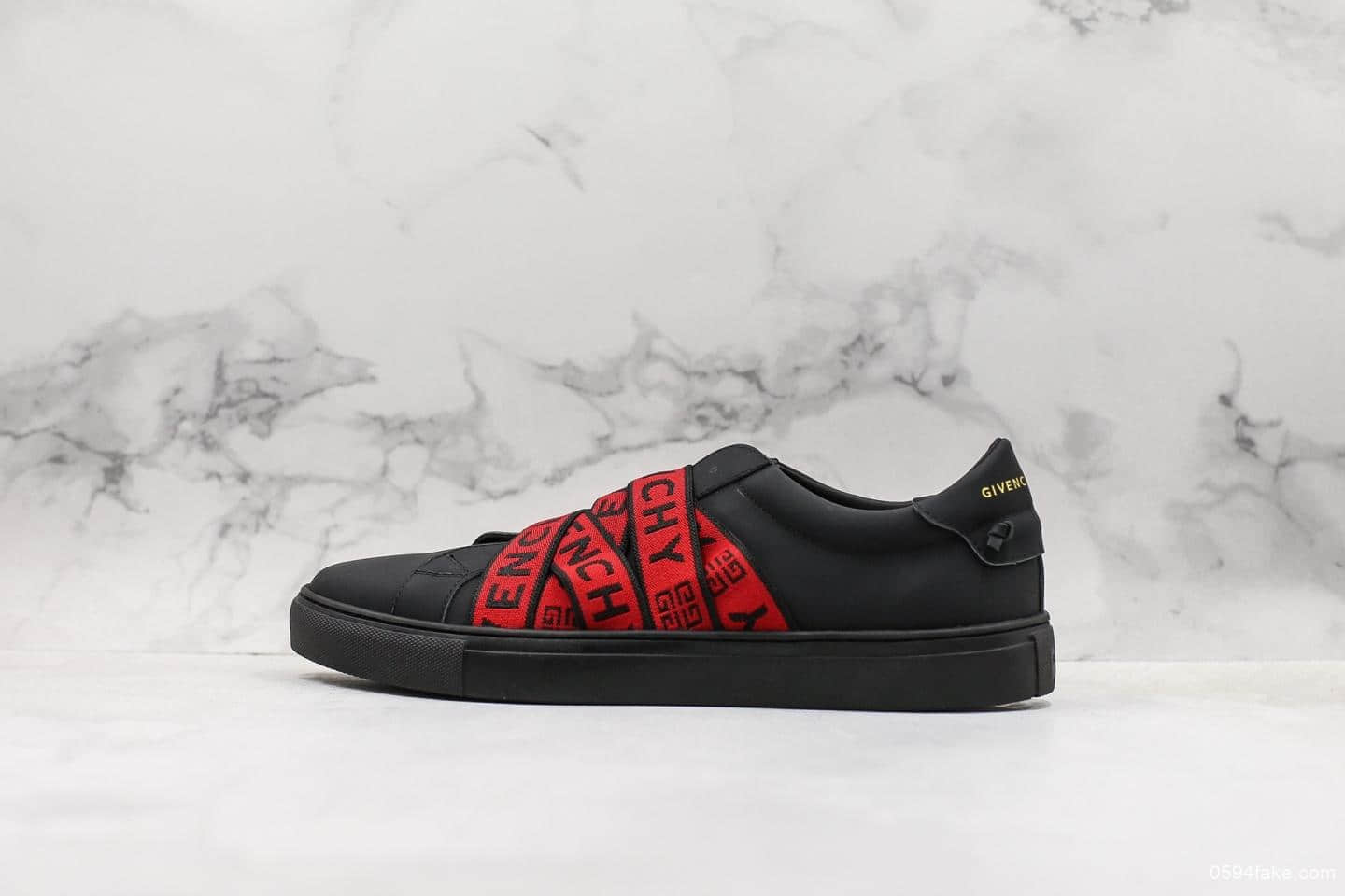 纪梵希Givenchy Low-top lace-up sneakers纯原版本GVC绑带限定款顶级无胶工艺原盒原标记忆海绵