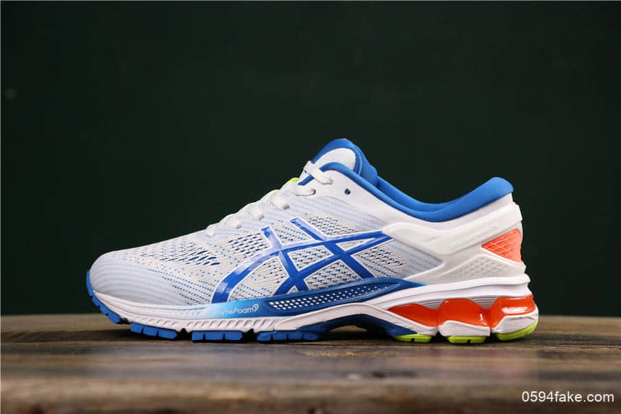 亚瑟士ASICS GEL-KAYANO 26代公司级版本亚瑟士专业缓冲减震跑步鞋 货号：1011A541-100