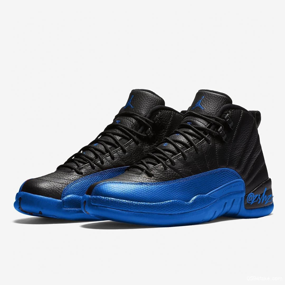 Air Jordan 12 “Game Royal”今年9月发售！黑篮配色超高级！ 货号：130690-014