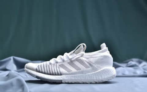 阿迪达斯Adidas PulseBOOST HD m纯原版复古编织透气正确版boost脉冲爆米花系列户外野跑高弹休闲运动跑鞋 货号：G26930