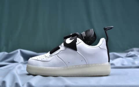 耐克NIKE AIR FORCE 1 UTILITY QS Volt限定空军一号公司级版本机能低帮绷带设计潮流休闲运动板鞋 货号：AO1531-600